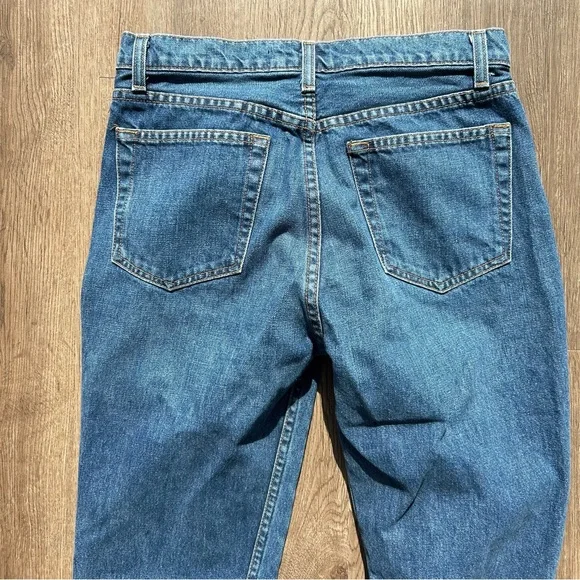 Reformation Jordi Kick Flare Cropped Jeans - Medium Wash, Size 27 - Picture 7 of 8